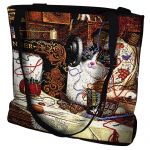 Maggie The Messmaker Cat Tote Bag